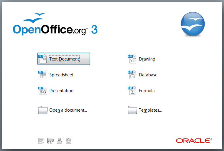 openoffice 3.3 logo. is between OpenOffice 3.3,